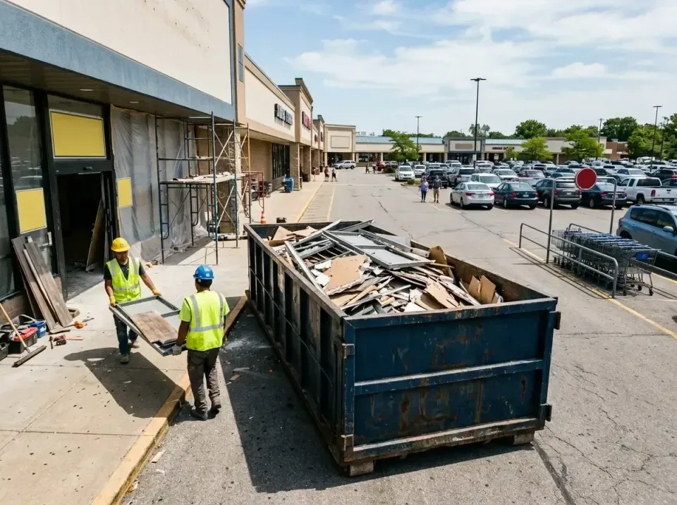 retail-store-renovation-debris-003 — frequently asked questions, Roll-off Dumpster Rentals in Clawson, MI